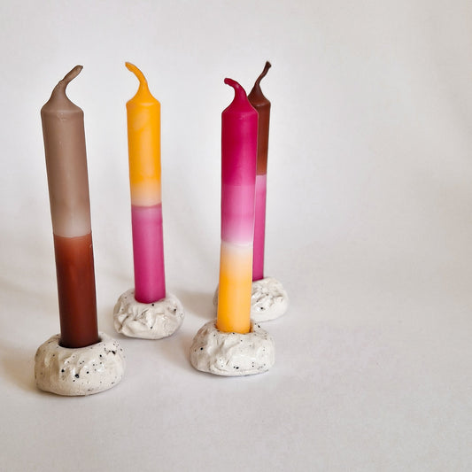 Ceramic candleholders (Mini candles)